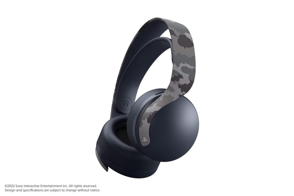 PlayStation Pulse 3D Wireless Headset - Gray Camouflage