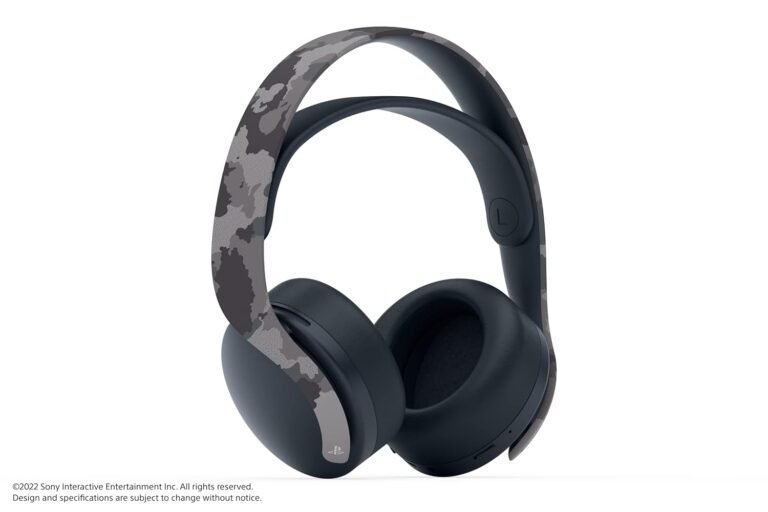 PlayStation Pulse 3D Wireless Headset – Gray Camouflage Review